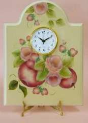 Apples on the clock