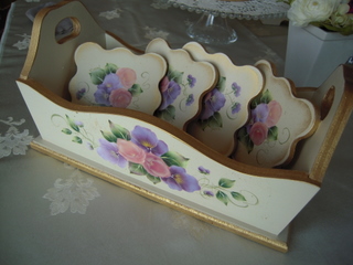 Open Box with coasters
